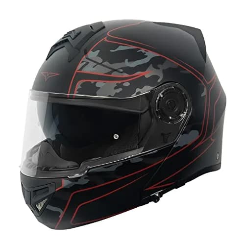 VCAN VX28 Full Face Motorcycle Helmet X-Large | DOT & ECE Approved, Coolmax Cheek Pad & OTG Ready thumbnail 2
