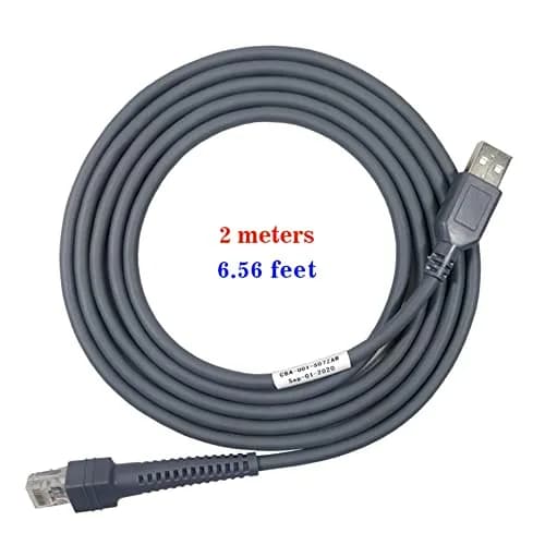 VOTTAN Barcode Scanner USB Cable LS2208/A LI2208 LS4278 STB4278 LI4278 USB to RJ45 2m (6.56ft) | Compatible with Symbol Zebra Scanners thumbnail 5