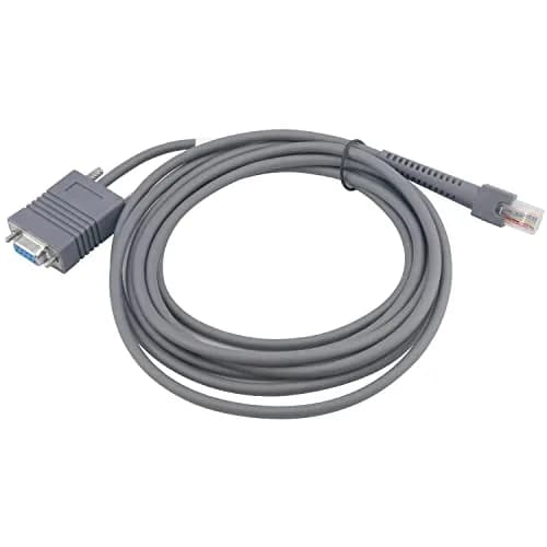 VOTTAN RS232 to RJ45 Serial Cable 3m (9.84ft) | Symbol Zebra Barcode Scanner Direct Connect thumbnail 1