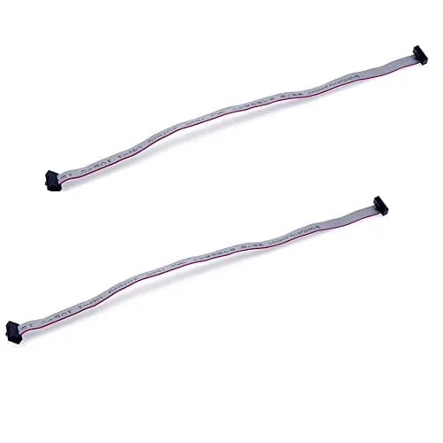 Treedix 10-Pin 1.27mm IDC Ribbon Cable 200mm (7.87in) Female-to-Female | JTAG SWD Debugging & Programming thumbnail 3