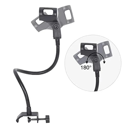 Saycker Flexible Gooseneck Microphone Stand with Clip | 33cm (13 inch) Arm thumbnail 5