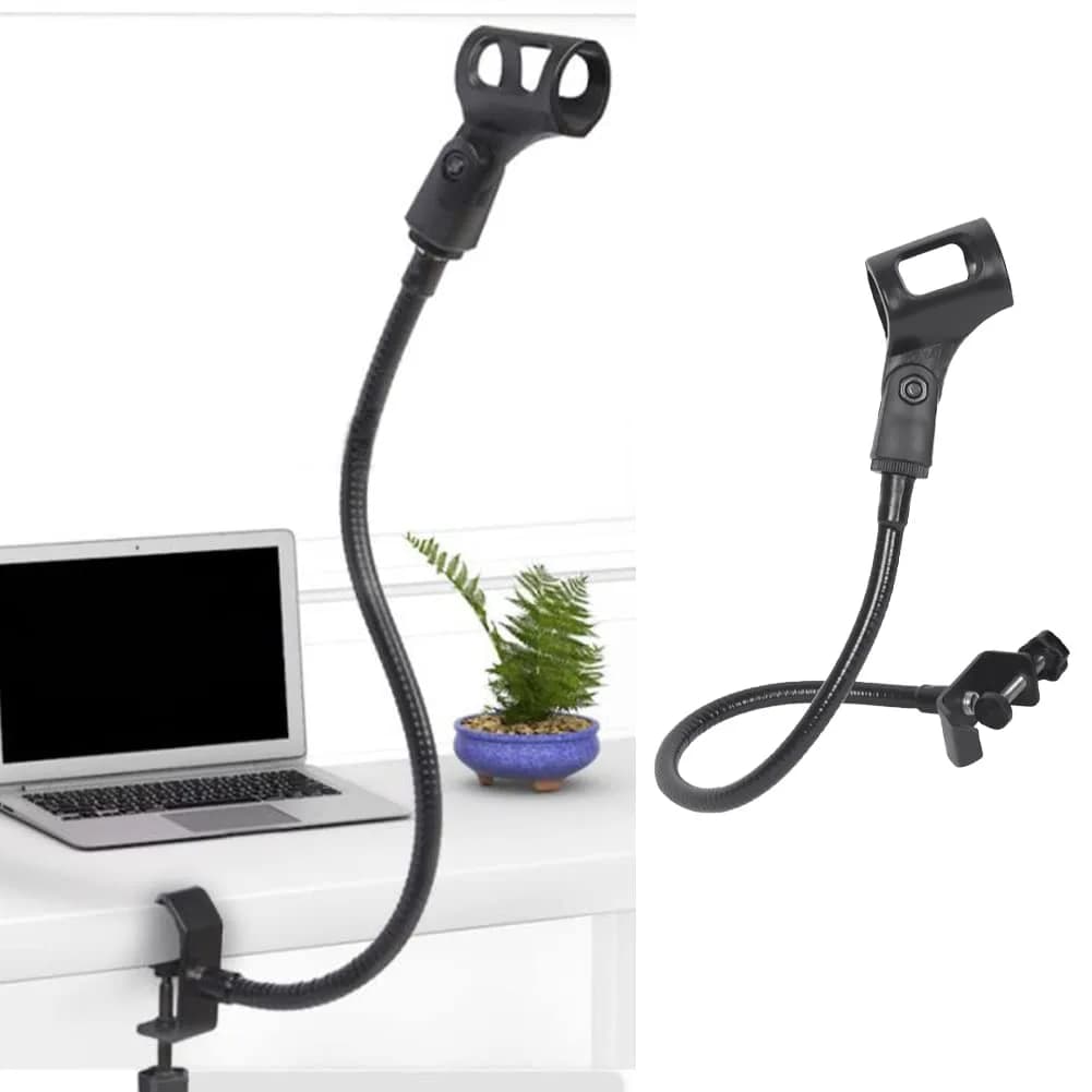 Saycker Flexible Gooseneck Microphone Stand with Clip | 33cm (13 inch) Arm - view 6