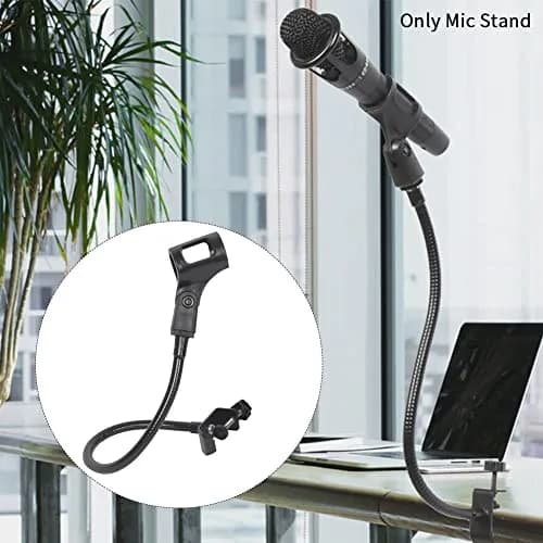 Saycker Flexible Gooseneck Microphone Stand with Clip | 33cm (13 inch) Arm thumbnail 3