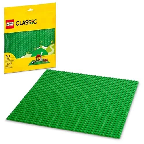 LEGO Classic Green Baseplate 32x32 Studs | ASTM-Tested Educational Toy for Kids 4+ thumbnail 1