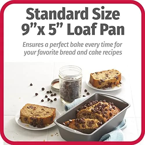 GoodCook Nonstick Loaf Pan 9 x 5-Inch Heavy-Duty Steel Bakeware | Easy-Clean Non-Stick Coating thumbnail 6
