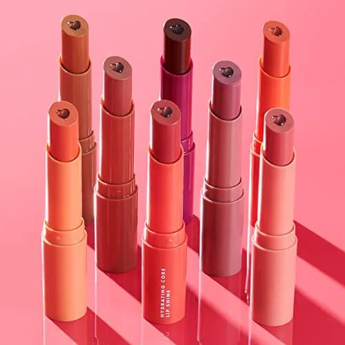 e.l.f. Hydrating Core Lip Shine Ecstatic Deep Berry 0.09 oz (2.55 g) | Tinted Lip Balm with Vitamin E thumbnail 7