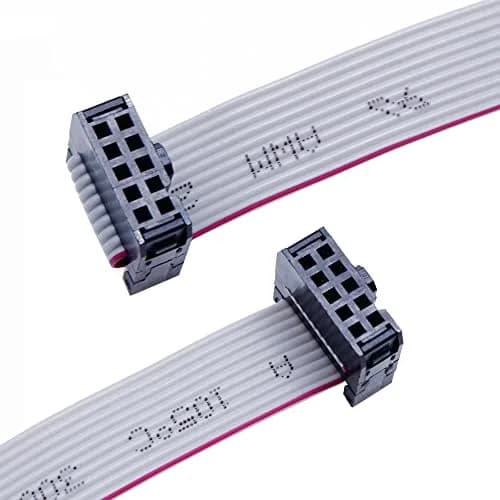 Treedix 2PCS IDC Ribbon Cable 20cm (7.87in) | 10-Pin Female to Female Connector, 2.54mm Pitch thumbnail 3