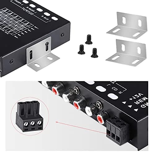 Facmogu 7-Band Car Audio Equalizer EQ with 8V RMS Output, 18cm x 15.7cm x 3.7cm | Graphic EQ for Enhanced Car Sound thumbnail 6