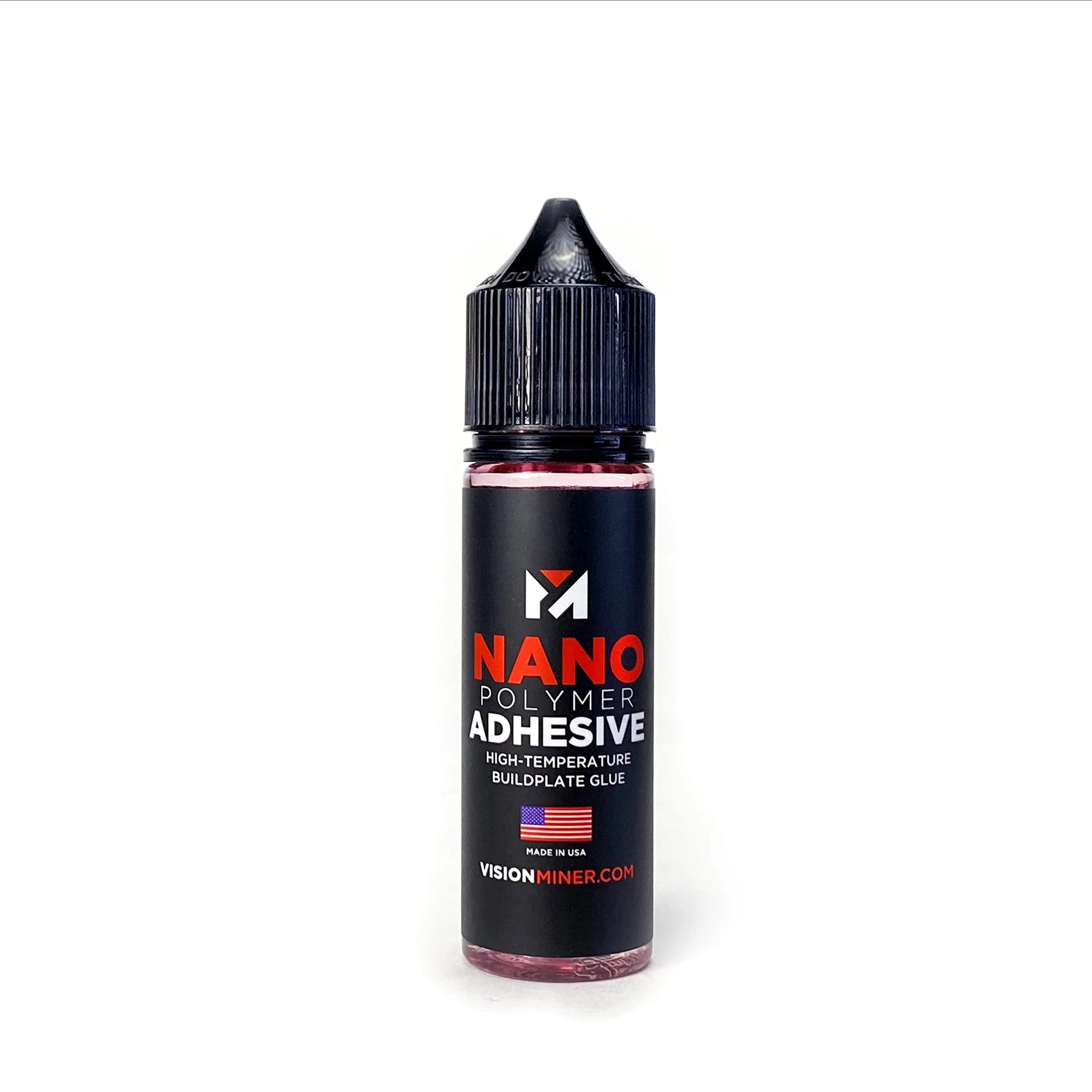Vision Miner Nano Polymer Adhesive 50ml (1.7 Fl Oz) | Ultimate 3D Printing Bed Adhesion — colorless