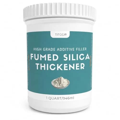 TITGGI Fumed Silica Thickener for Epoxy Resin & Coatings | Control Viscosity & Sag, 1 Quart thumbnail 1