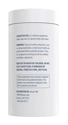 MiamiMD Total Beauty Matrix Collagen Capsules 60 Unflavored | Supports Youthful Skin & Hair thumbnail 4