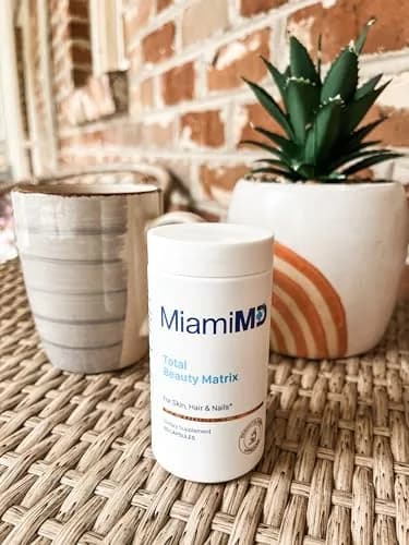 MiamiMD Total Beauty Matrix Collagen Capsules 60 Unflavored | Supports Youthful Skin & Hair thumbnail 2