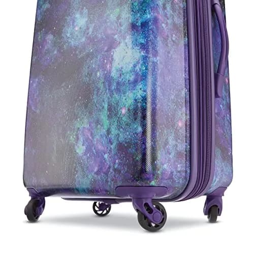 American Tourister Moonlight Hardside Expandable Luggage with Spinner Wheels, Cosmos, Carry-On 21-Inch | Durable ABS Shell & Smooth Spinner thumbnail 7