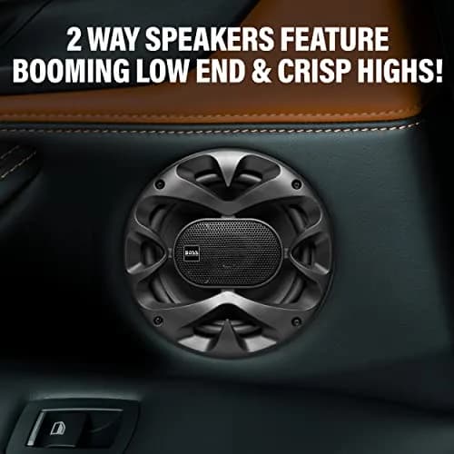 BOSS Audio Systems CH6520B 6.5 Inch Car Speakers (Pair) | 250 Watts, 2 Way, Full Range, 4 Ohms thumbnail 2