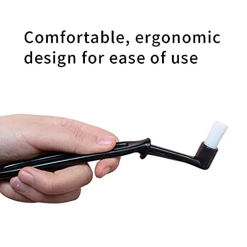 watchget Coffee Machine Cleaning Brush Set, 3Pcs | Nylon Group Head & Grinder Brushes with Scoop, Handle 8.6 inch, Black thumbnail 5