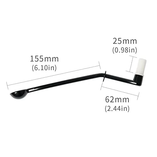 watchget Coffee Machine Cleaning Brush Set, 3Pcs | Nylon Group Head & Grinder Brushes with Scoop, Handle 8.6 inch, Black thumbnail 2
