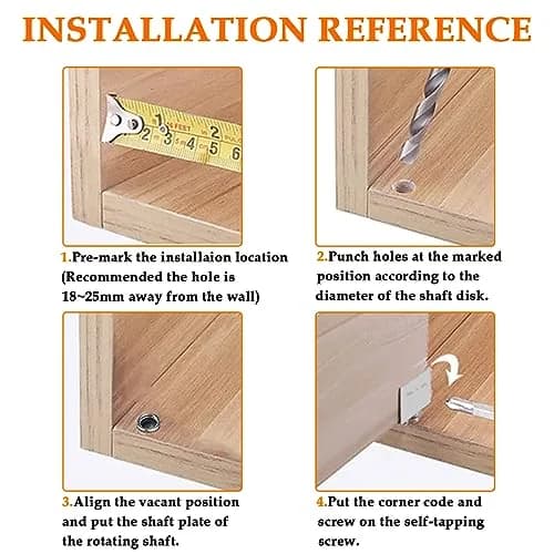 Aifeier ET Heavy Duty Concealed Shaft Door Hinges 39x16x12mm | Silver Steel thumbnail 4
