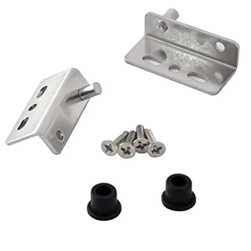 Aifeier ET Heavy Duty Concealed Shaft Door Hinges 39x16x12mm | Silver Steel thumbnail 2