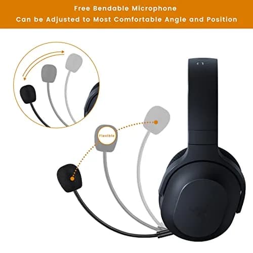weishan Detachable Boom Microphone for Razer Barracuda X Wireless Gaming Headset | Noise Cancelling USB Mic thumbnail 6