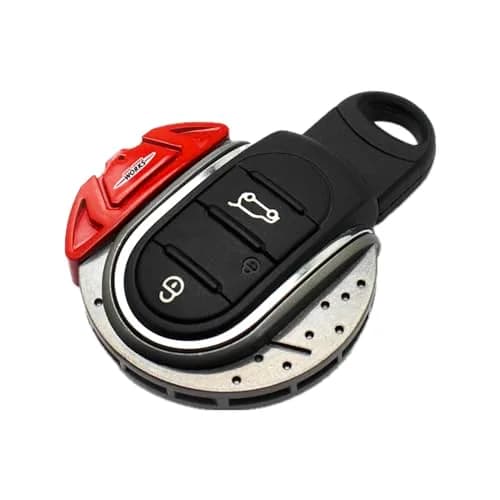 YaaGoo ABS Keychain Cover Case for Mini Cooper F54 F55 F56 F57 F60 (Red) thumbnail 1
