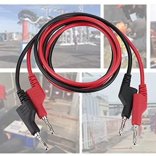 Sumnacon 2 Pcs 4mm Banana to Banana Plug Test Leads 1m (3.3Ft) | 1000V/15A Silicone Insulated thumbnail 5