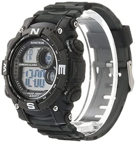 Armitron Sport Men's Quartz Sport Watch 22mm | Water-Resistant 100M, Black Camouflage thumbnail 4