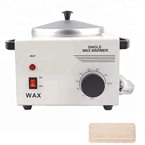 Hozzwhoo Single Pot Wax Warmer 24cm x 20cm x 17cm | Adjustable Temperature for Safe, Efficient Waxing thumbnail 1