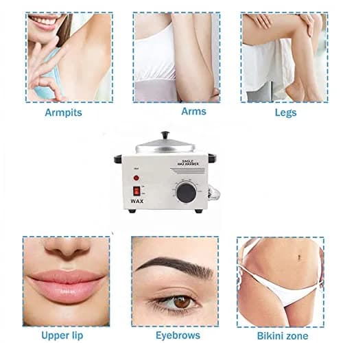Hozzwhoo Single Pot Wax Warmer 24cm x 20cm x 17cm | Adjustable Temperature for Safe, Efficient Waxing thumbnail 3