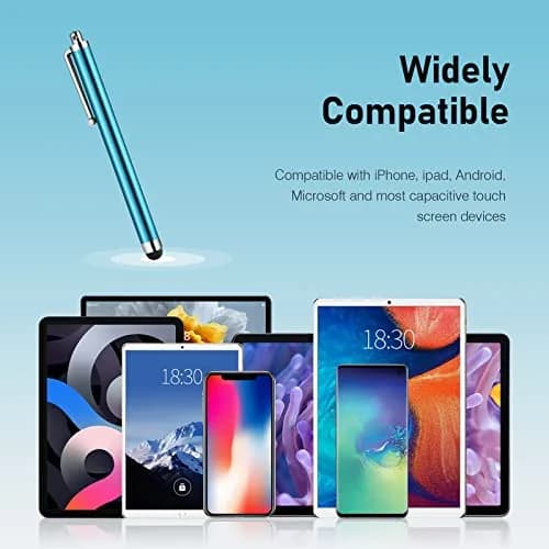Abiarst Stylus Pens for Touch Screens 10-Pack | High Precision Universal Stylus for iPad iPhone Tablets Samsung Galaxy thumbnail 6