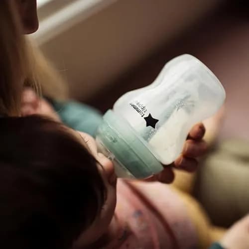 Tommee Tippee Advanced Anti-Colic Bottle Nipples Medium Flow 6 Count (Pack of 1) | Breast-Like Silicone for Natural Latch thumbnail 2