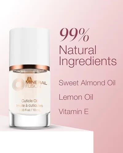 Mineral Fusion Cuticle Oil Nail Treatment 10ml (0.33 Fl Oz) | Nourishes & Protects Dry Cuticles thumbnail 4
