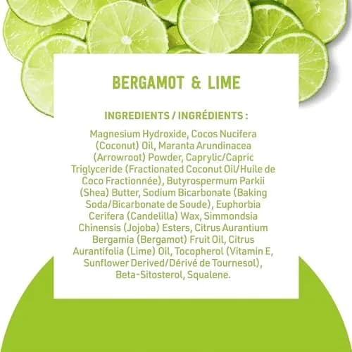 Schmidt's Natural Deodorant Bergamot & Lime 2.65 oz | 24 Hour Odor Protection, Vegan & Aluminum-Free thumbnail 4