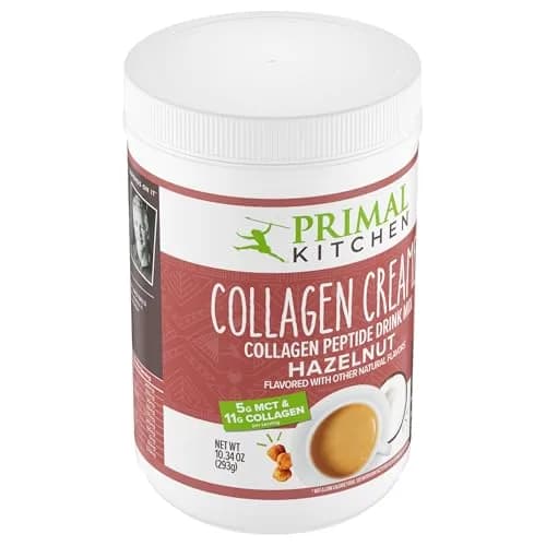 Primal Kitchen Hazelnut Collagen Creamer Powder 293g (10.34 Oz) | 11g Collagen Peptides Per Serving thumbnail 5