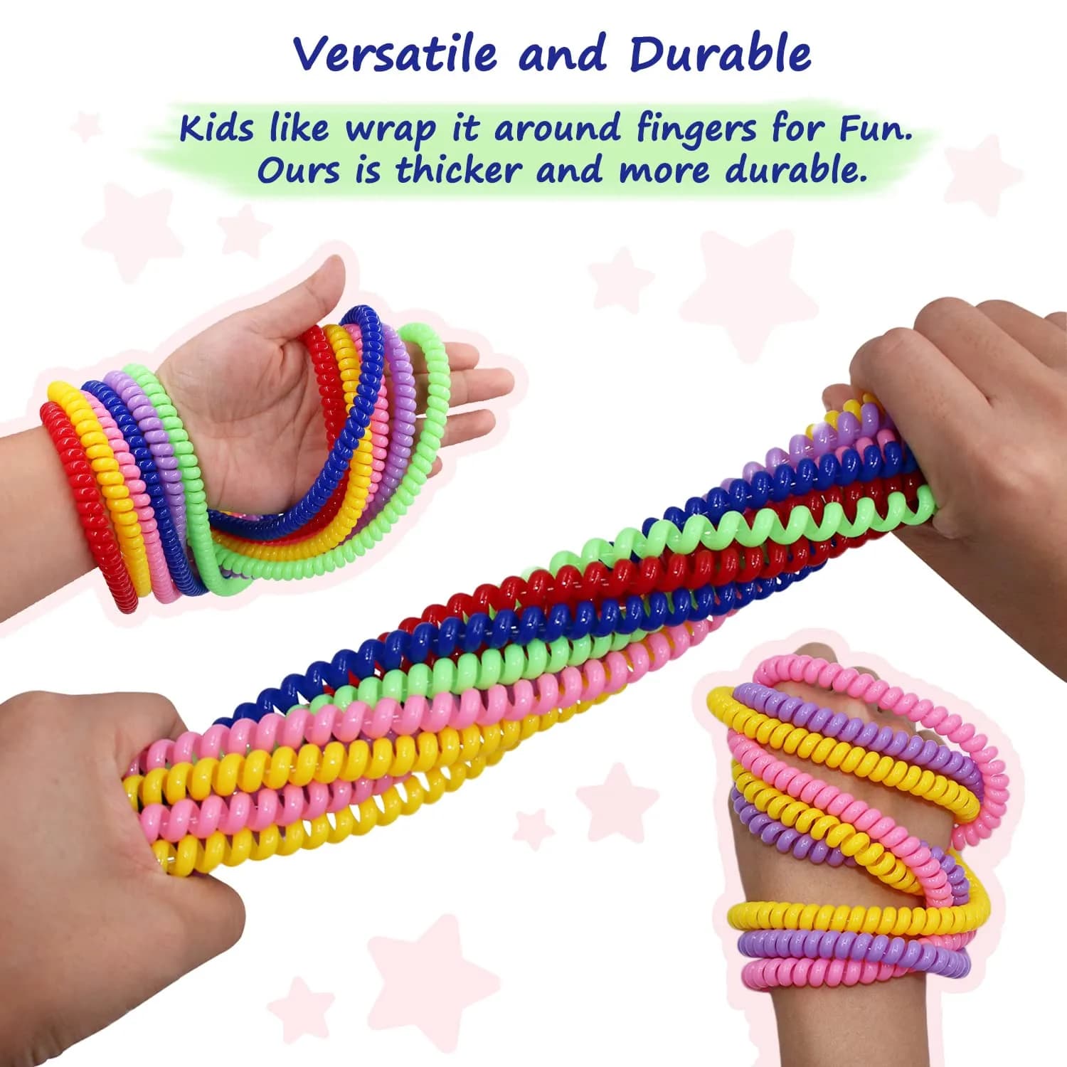 Olugu Sensory Chew Necklace 6 Pack | BPA-Free PLA Oral Motor Aids for Kids - view 4