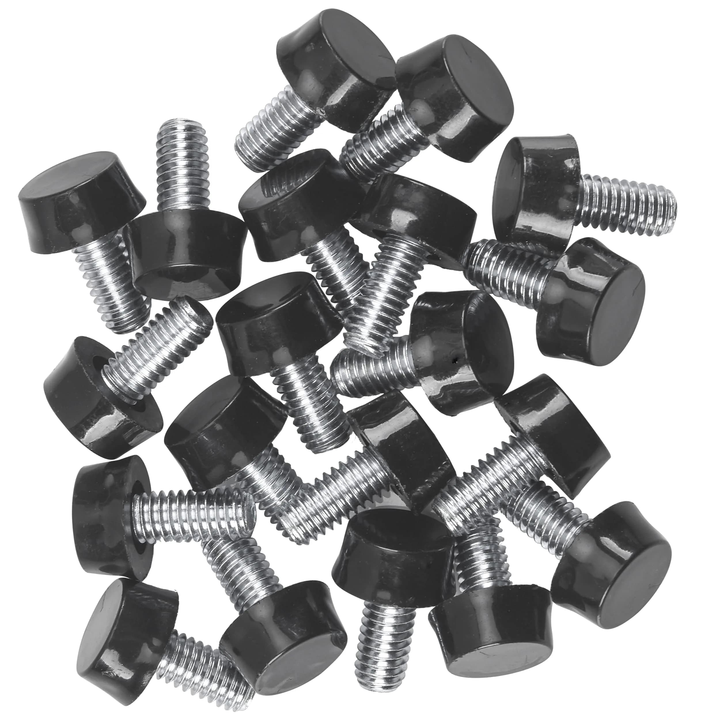 EZALOR 5/16"-18 UNC Thread Adjustable Furniture Levelers Screw 20 Pcs | Floor-Friendly Non-Skid Base — 5/16"-18 UNC Thread