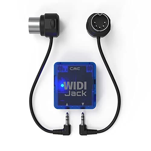 CME WIDI Jack Premium Bluetooth MIDI Adapter with DIN-5 Cables | Ultra Low Latency 3ms thumbnail 1