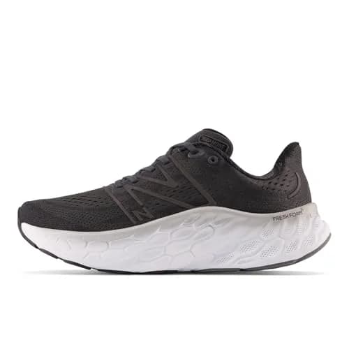 New Balance Fresh Foam X More V4 Running Shoe, Black/Phantom, 8 Wide US | Max Cushioning & Breathable Fit thumbnail 4