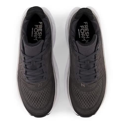 New Balance Fresh Foam X More V4 Running Shoe, Black/Phantom, 8 Wide US | Max Cushioning & Breathable Fit thumbnail 6