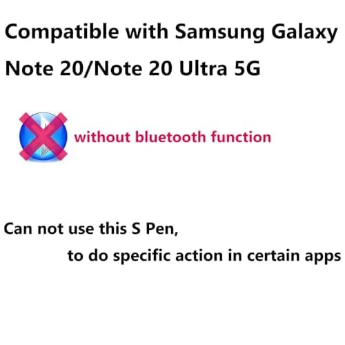 PCTC Stylus Pen Replacement for Samsung Galaxy Note 20 Ultra 5G (Mystic Black) | 4096 Pressure Levels thumbnail 2