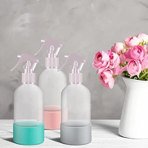 Honeydak Silicone Sleeve for Glass Spray Bottle, Pastel | Elastic, Non-slip, Protects & Warms Hands thumbnail 5