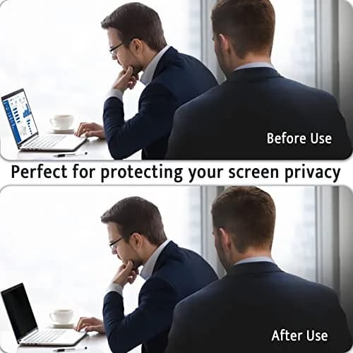 Peslv Magnetic Privacy Screen for MacBook Pro 13 Inch (2012-2015) | Anti Blue Light Glare Peep Filter thumbnail 4