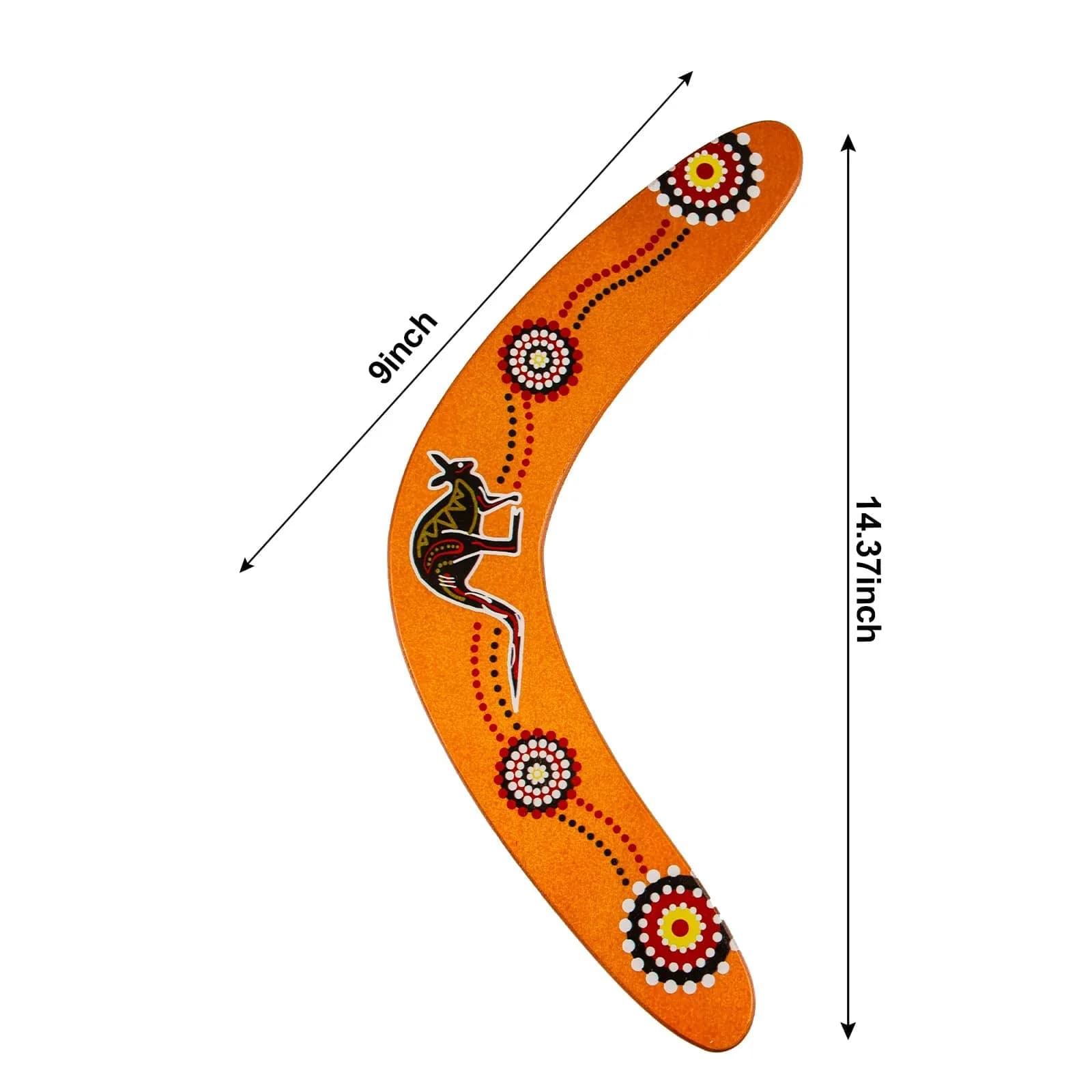 Inborntrait V-Shaped Boomerang 2 Pack (Blue & Light Brown) | Handmade Wooden Outdoor Toy for Ages 10+ - view 7