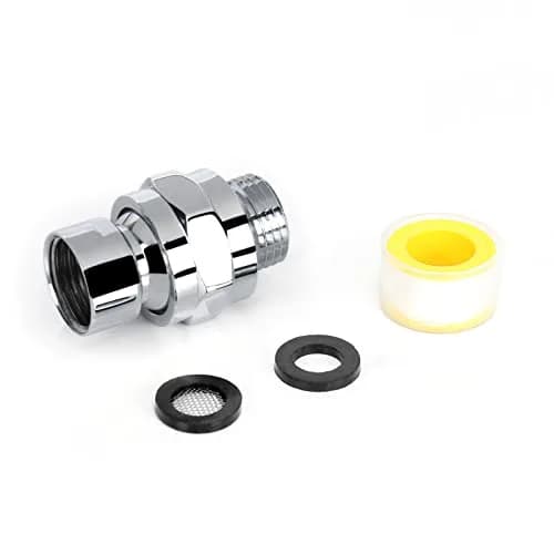 NearMoon Shower Head Swivel Ball Adapter - Solid Brass Connector with Chrome Finish | Adjustable Angle for Universal Shower Arms thumbnail 8