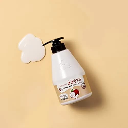 Kwailnara Coconut Milk Body Wash 560ml (19.75 Fl Oz) | Hydrated & Silky Skin with Milk Protein & Royal Jelly thumbnail 6