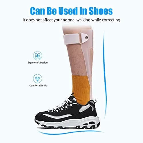 Shuyan Jiao Foot Drop Brace Ankle Foot Orthosis Small-Left | Supports gait & stability thumbnail 5