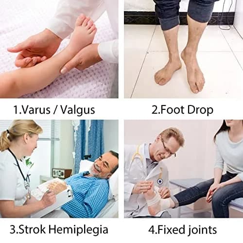 Shuyan Jiao Foot Drop Brace Ankle Foot Orthosis for Stroke & Hemiplegia | Lightweight, Adjustable, Unisex thumbnail 2