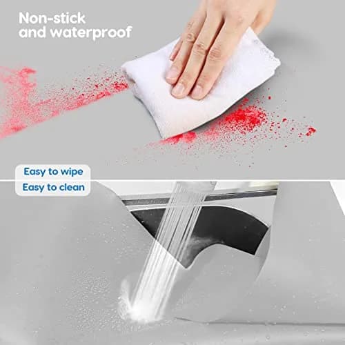 AECHY Extra Large Silicone Mat 91.4cm x 60cm (36"x24") | Thick Heat Resistant Countertop Protector for Crafts & Baking thumbnail 7