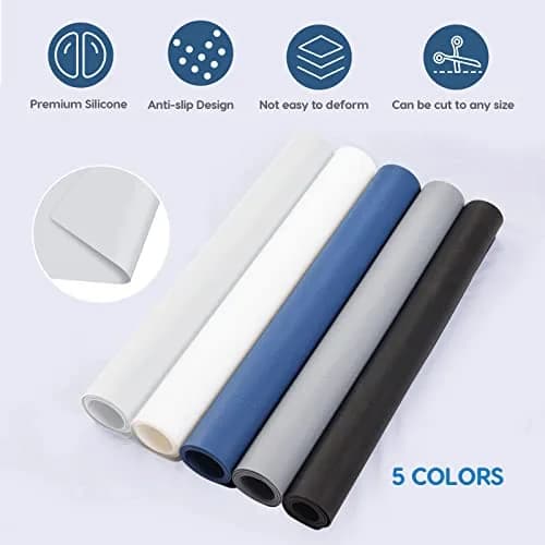 AECHY Extra Large Silicone Mat 91.4cm x 60cm (36"x24") | Thick Heat Resistant Countertop Protector for Crafts & Baking thumbnail 8