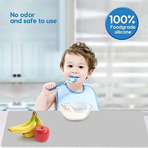 AECHY Extra Large Silicone Mat 91.4cm x 60cm (36"x24") | Thick Heat Resistant Countertop Protector for Crafts & Baking thumbnail 9