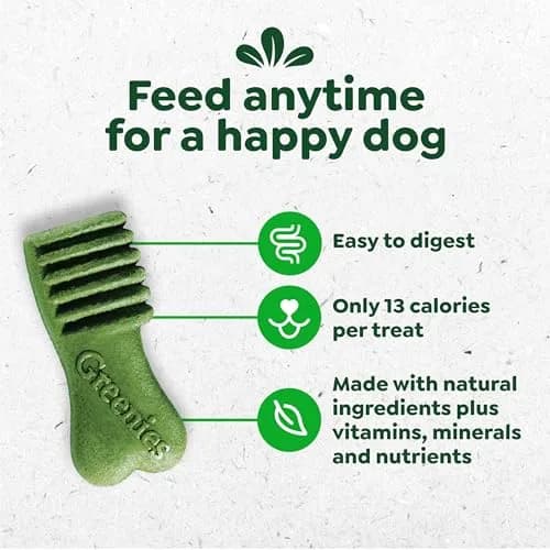 Greenies Dog Treats Blueberry Flavor | Chewy, Natural, 10.3 oz | 13 Calories thumbnail 2